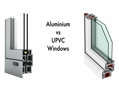 نوافذ ألمنيوم مقابل نوافذ UPVC