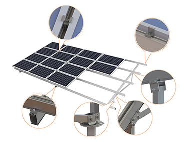 ما هي المواد قوس الألواح الشمسية؟